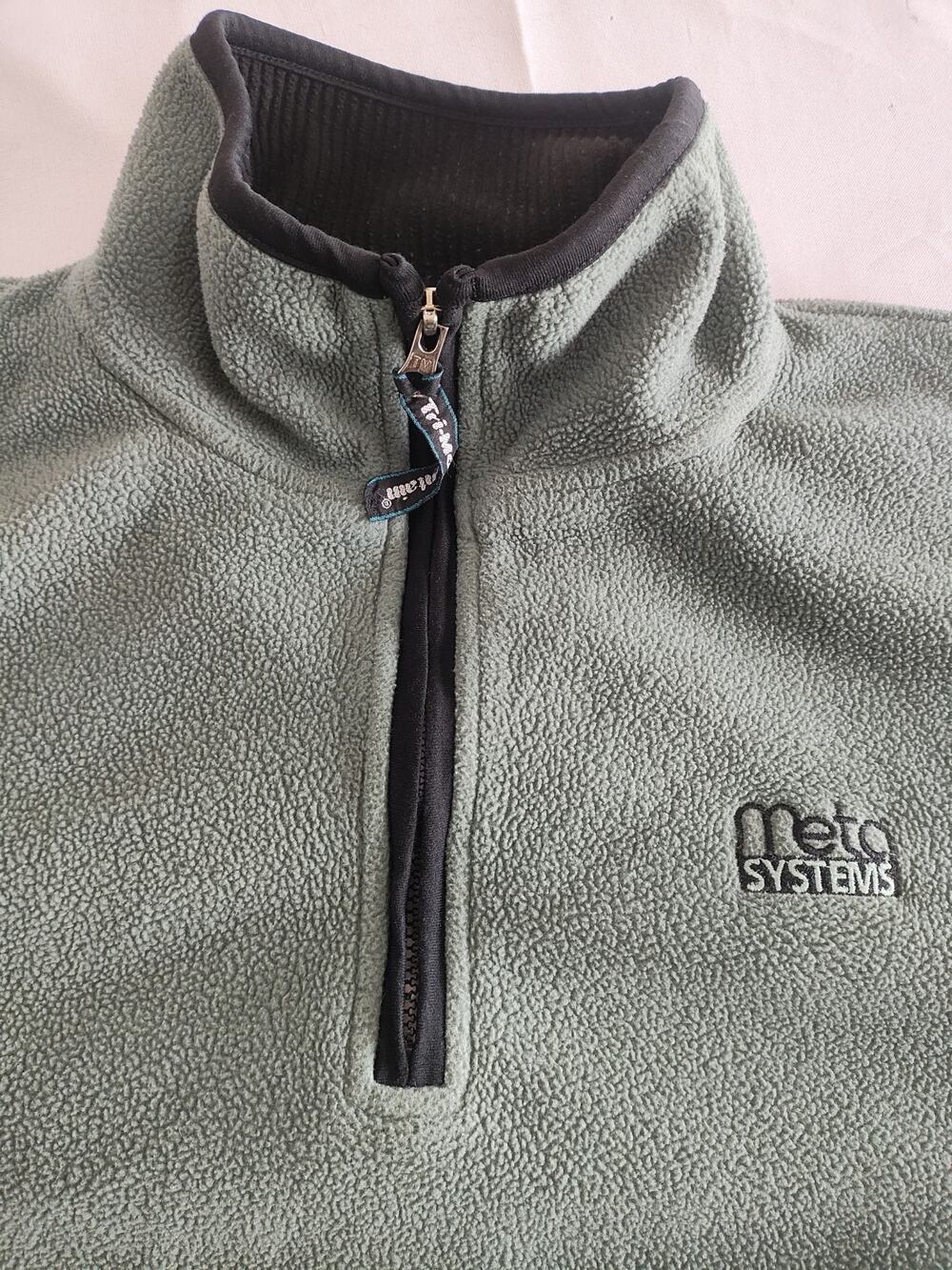 Tri-Mountain Men's Viewpoint Gray Premium Pullover Sweatshirt Fleece Medium
